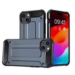 - Hurtel iPhone 15 Hybrid Armor case blue zils