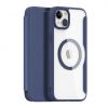 Аксессуары Моб. & Смарт. телефонам - Dux Ducis Skin X Pro Magnetic Flip MagSafe Case iPhone 15 Plus - Blue  