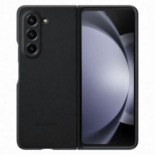 Samsung Samsung PU leather case for Samsung Galaxy Z Fold 5 - black