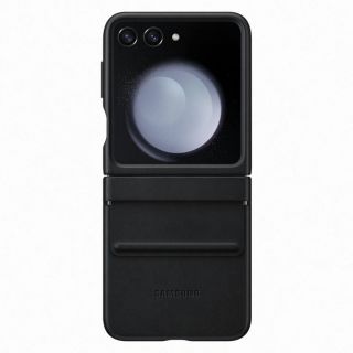Samsung Samsung PU leather case for Samsung Galaxy Z Flip 5 - black melns