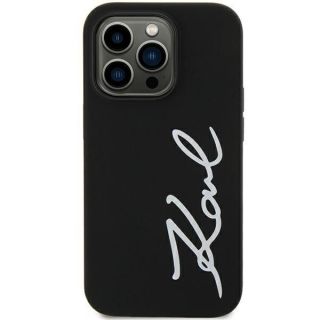 - Karl Lagerfeld Karl Lagerfeld KLHCN61SKSVGK iPhone 11  /  Xr 6.1'' black / black hardcase Silicone Signature melns