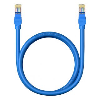 Baseus Baseus Baseus High Speed ​​Cat 6 RJ-45 1000Mb / s Ethernet cable 1m round - blue zils