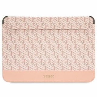 GUESS Guess Guess GCube Stripes case for a 14" laptop - pink