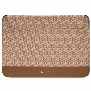 GUESS Guess Guess GCube Stripes case for a 14" laptop - brown