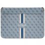 GUESS Guess Guess 4G Printed Stripes cover for a 14" laptop - blue