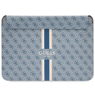 GUESS Guess Guess 4G Printed Stripes cover for a 14" laptop - blue