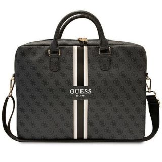GUESS Guess Guess 4G Printed Stripes bag for a 16" laptop - black