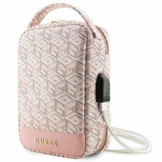 GUESS Bag GUHBHGCFSEP Organizer pink / pink GCube Stripe