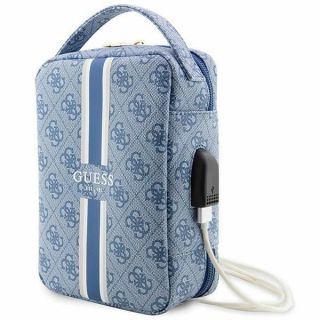 GUESS Bag GUHBP4RPSB Organizer blue / blue 4G Printed Stripes