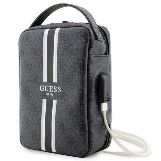 GUESS Bag GUHBP4RPSK Organizer black / black 4G Printed Stripes