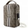 GUESS Bag GUHBP4RPSW Organizer brown / brown 4G Printed Stripes