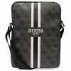 Aksesuāri Mob. & Vied. telefoniem GUESS Bag GUTB10P4RPSK 10'' black / black 4G Stripes Tablet Bag 