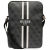 Aksesuāri Mob. & Vied. telefoniem GUESS Bag GUTB10P4RPSK 10'' black / black 4G Stripes Tablet Bag melns 