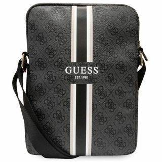 GUESS Bag GUTB10P4RPSK 10'' black / black 4G Stripes Tablet Bag