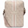 GUESS Bag GUTB10P4RPSP 10'' pink / pink 4G Stripes Tablet Bag