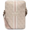 Aksesuāri Mob. & Vied. telefoniem GUESS Bag GUTB10P4RPSP 10'' pink / pink 4G Stripes Tablet Bag 