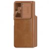 Аксессуары Моб. & Смарт. телефонам - Nillkin Leather Case with Flip and Camera Protector for Galaxy Z Fold ...» 