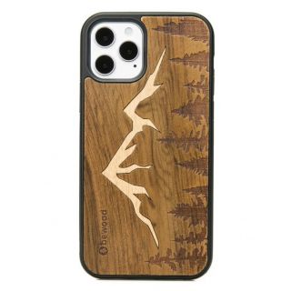 - Bewood Wooden case for iPhone 12 / 12 Pro Bewood Imbuia Mountains