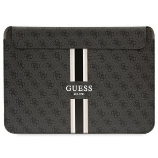 GUESS Guess Guess 4G Printed Stripes cover for a 16" laptop - black melns