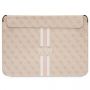 GUESS Guess Guess 4G Printed Stripes cover for a 16" laptop - pink