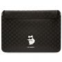 - Karl Karl Saffiano Monogram Choupette case for a 16" laptop black