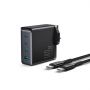 - Joyroom GaN charger UK Joyroom JR-TCG05UK 140W 3x USB-C USB-A + USB-C  /  USB-C cable 240W 1.2m