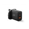 Bezvadu ierīces un gadžeti - Joyroom UK Joyroom FlashSeries JR-TCF05 20W USB-A USB-C Charger Black ...» 