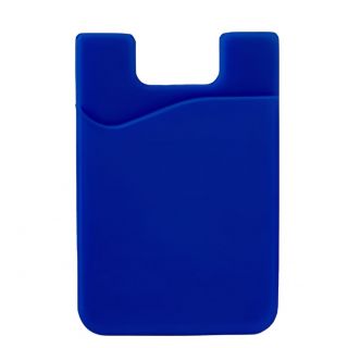 - Hurtel Self-adhesive card case for the back of the phone blue zils