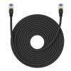 Аксессуары компютера/планшеты Baseus fast internet cable RJ45 cat.7 10Gbps 20m braided black melns 
