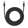 Aksesuāri datoru/planšetes Baseus fast internet cable RJ45 cat.7 10Gbps 3m braided black melns 