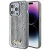 Aksesuāri Mob. & Vied. telefoniem GUESS Guess Guess Sequin Script Metal case for iPhone 15 Pro - silver sudrab...» 