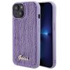 Aksesuāri Mob. & Vied. telefoniem GUESS Guess Guess Sequin Script Metal case for iPhone 15 - purple purpurs 