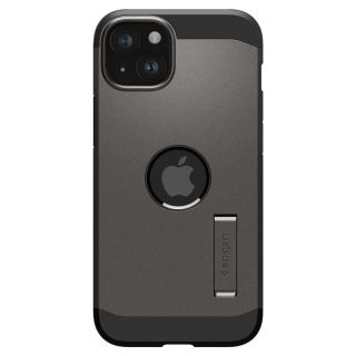 - Spigen Spigen Tough Armor MagSafe case with stand for iPhone 15 brown brūns