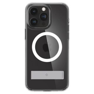 - Spigen Spigen Ultra Hybrid S MagSafe Case with Stand for iPhone 15 Pro Transparent