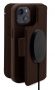 - Decoded Decoded Detachable Wallet Case Leather with MagSafe with Flip for iPhone 14 Plus Brown