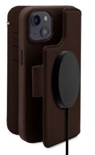 - Decoded Decoded Detachable Wallet Case Leather with MagSafe with Flip for iPhone 14 Plus Brown brūns