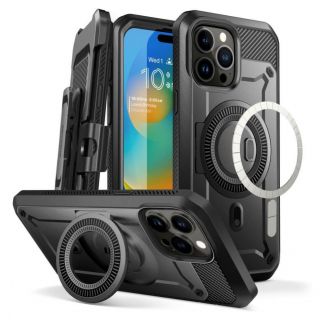 - Supcase Supcase UB PRO MAG MAGSAFE IPHONE 15 PRO BLACK melns