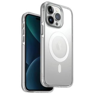 - UNIQ Uniq case Calio iPhone 15 Pro Max 6.7" Magclick Charging transparent / transparent