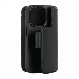 - Decoded Decoded Detachable Wallet Case Leather with MagSafe for iPhone 15 Black melns