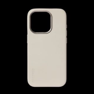 - Decoded Decoded Leather Case leather with MagSafe for iPhone 15 Pro beige
