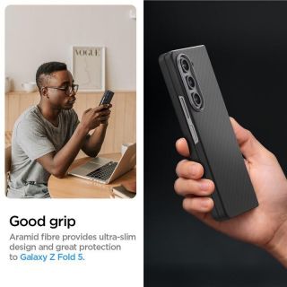 - Spigen Spigen Airskin Pro Case for Galaxy Z Fold 5 Black