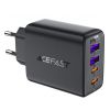 Bezvadu ierīces un gadžeti - Acefast Acefast A61 PD 45W GaN charger 2 x USB-C + 2 x USB-A with 4 po...» 