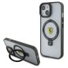 Aksesuāri Mob. & Vied. telefoniem Ferrari FEHMP15SUSCAH iPhone 15 6.1" transparent hardcase Ring Stand ...» 