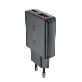 - Acefast Acefast A69 PD 30W GaN USB-A USB-C ultra slim wall charger black