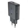 Bezvadu ierīces un gadžeti - Acefast Acefast A65 PD 20W GaN USB-C Ultra Slim Wall Charger Black 