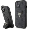 Aksesuāri Mob. & Vied. telefoniem GUESS Guess Guess Grip Stand 4G Triangle Strass case for iPhone 15 - black m...» Maciņi / Somiņa