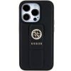 Аксессуары Моб. & Смарт. телефонам GUESS Guess Guess Grip Stand 4G Saffiano Strass case for iPhone 15 - black m...» 