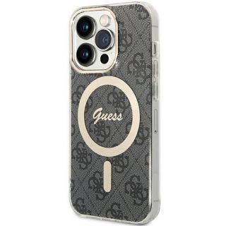 GUESS Guess Guess IML 4G MagSafe case for iPhone 15 Pro - black melns