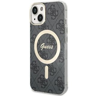GUESS Guess Guess IML 4G MagSafe case for iPhone 15 - black melns