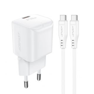 - Acefast Acefast A77 PD 30W GaN wall charger + USB-C cable white